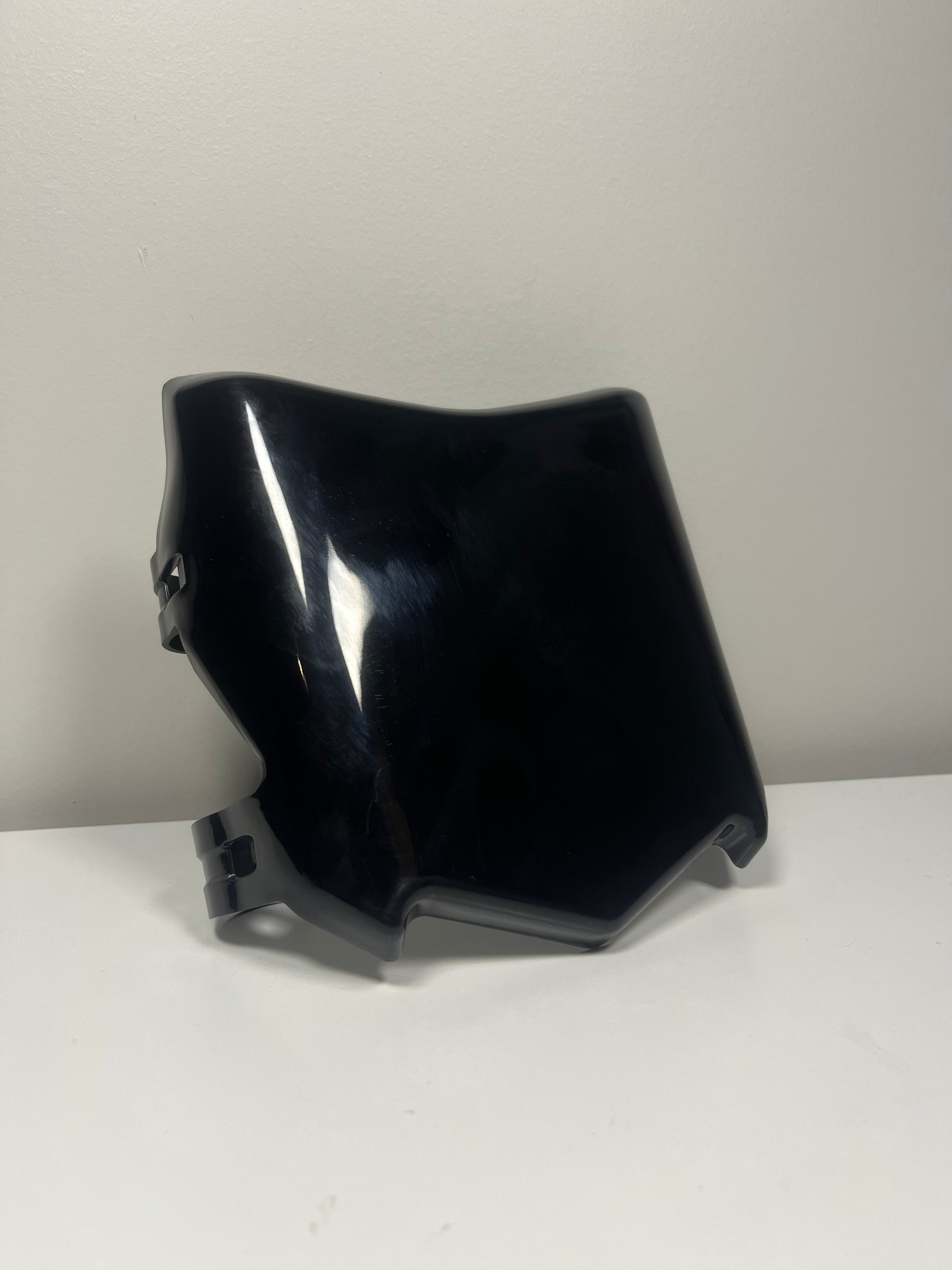 Black Glossy Motocutz Style Plate
