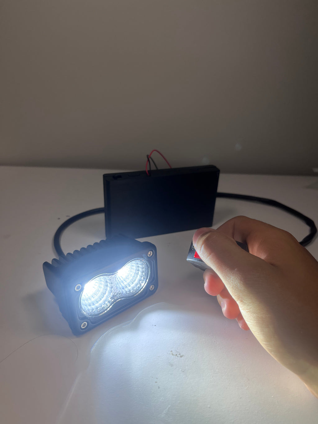 8AA Battery Powered Metal Baja Light