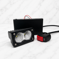 Battery Powered Metal Baja Light (WITH A SWITCH)