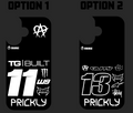 Charge Graphics Phone Decal